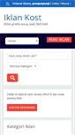 Mobile Screenshot of iklankost.com